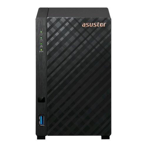 ASUSTOR AS1102TL SERVER NAS 2 BAY HDD Serial ATA III 3.5" REALTEK RTD1619B 1,7 GHz RAM 1GB LAN: 100,1000 Mbit/s NERO